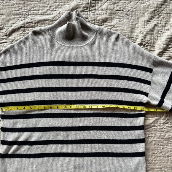 InWear Beige Striped Sweater - Medium - Picture 6 of 9